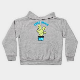 Free Hugs Cactus Kids Hoodie